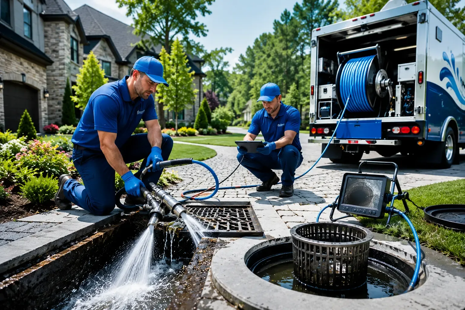 Local outdoor drain cleaning professionals in Hyde, PA